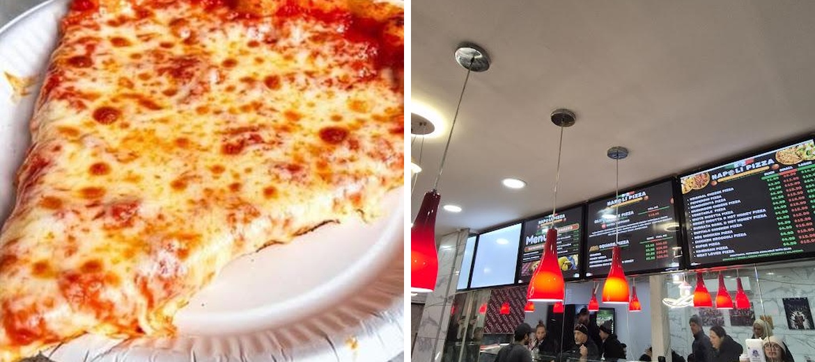 Napoli Pizza Menu